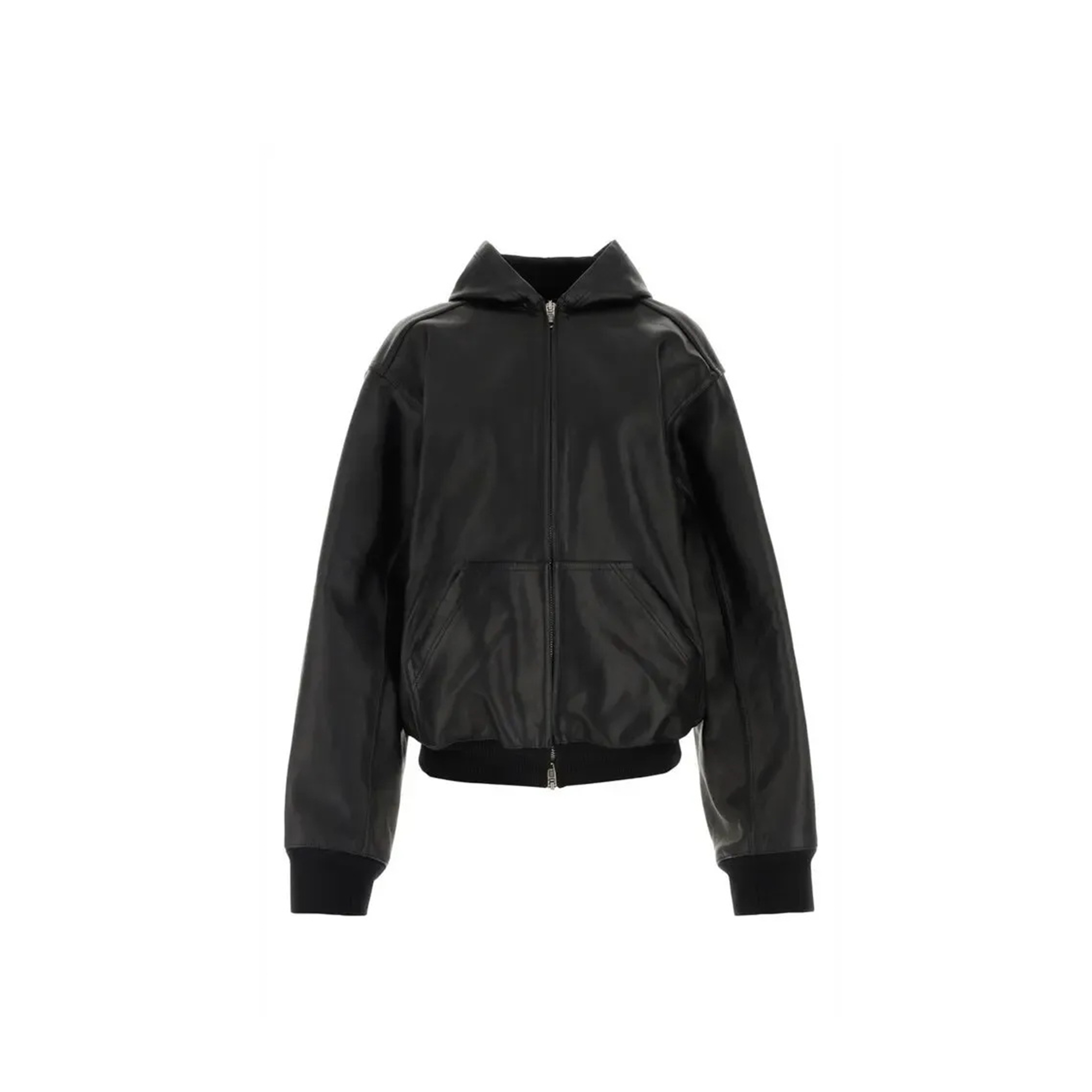 BALENCIAGA LEATHER JACKETS IN BLACK BALENCIAGA LEATHER JACKETS IN BLACK